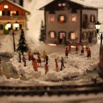 Bisno Bavarian Village on narrow gauge line